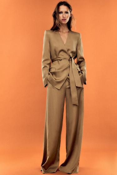 PALAZZO TROUSERS - Caramel by Zara