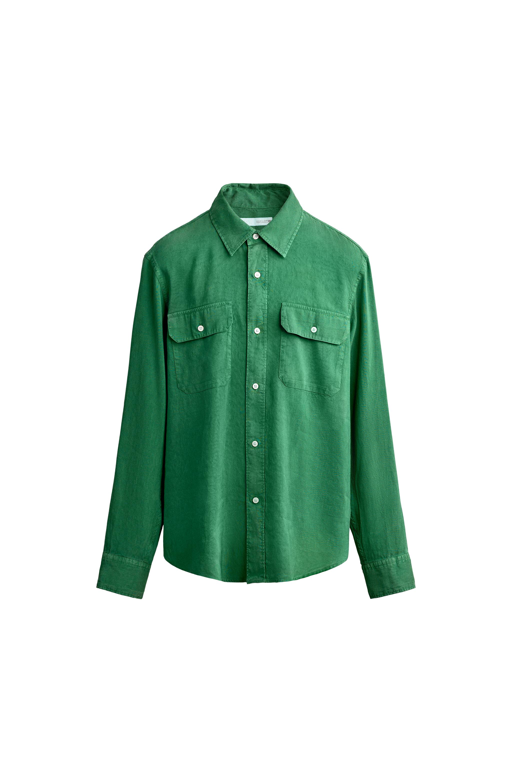 CAMISA FLUIDA LINO - LYOCELL
