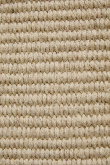Zara WOOL RUNNER RUG - Ecru