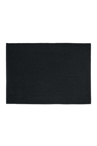 PLAIN BATH MAT - Navy blue by Zara