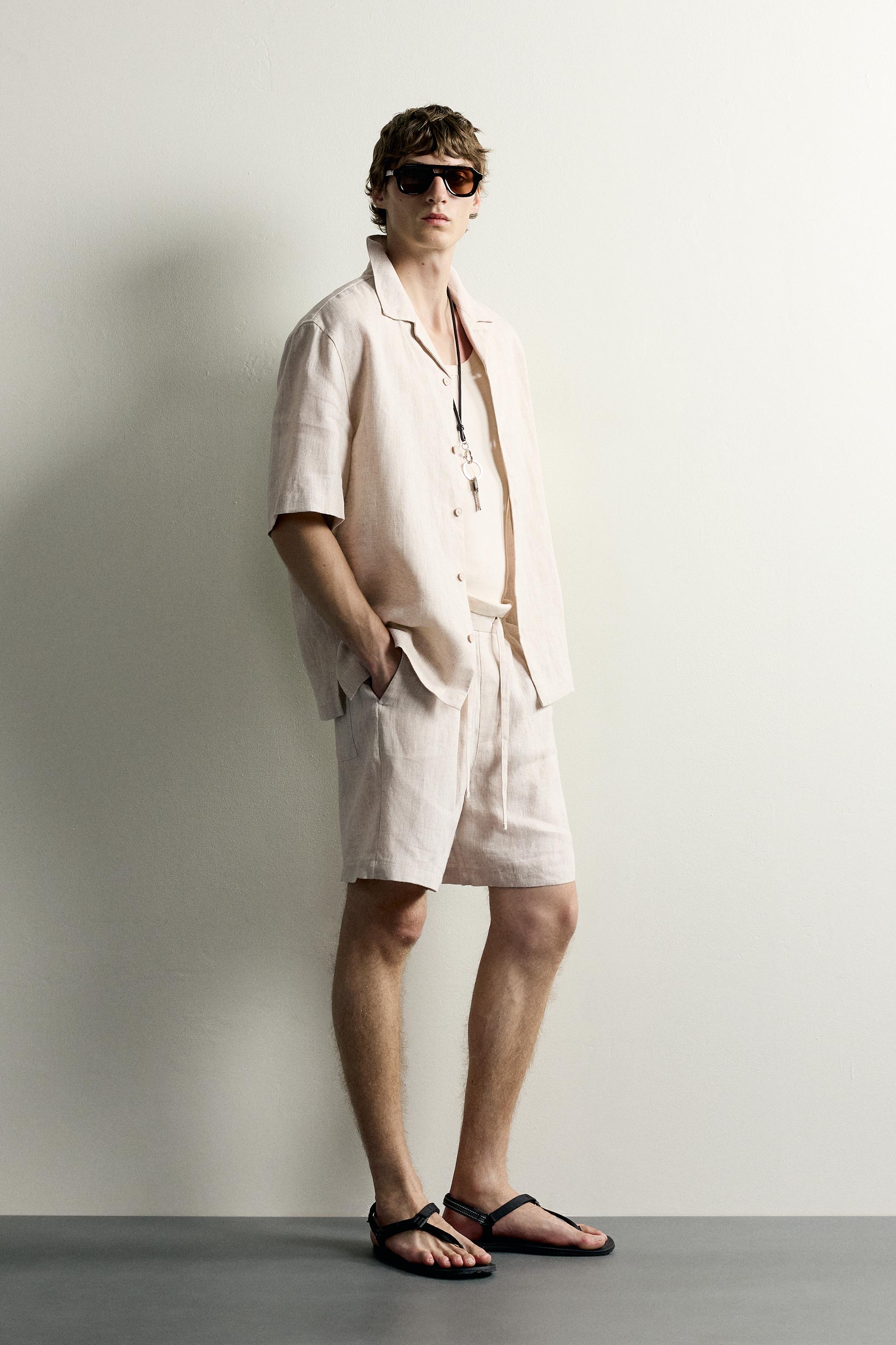 CHEMISE RELAXED FIT 100% LIN