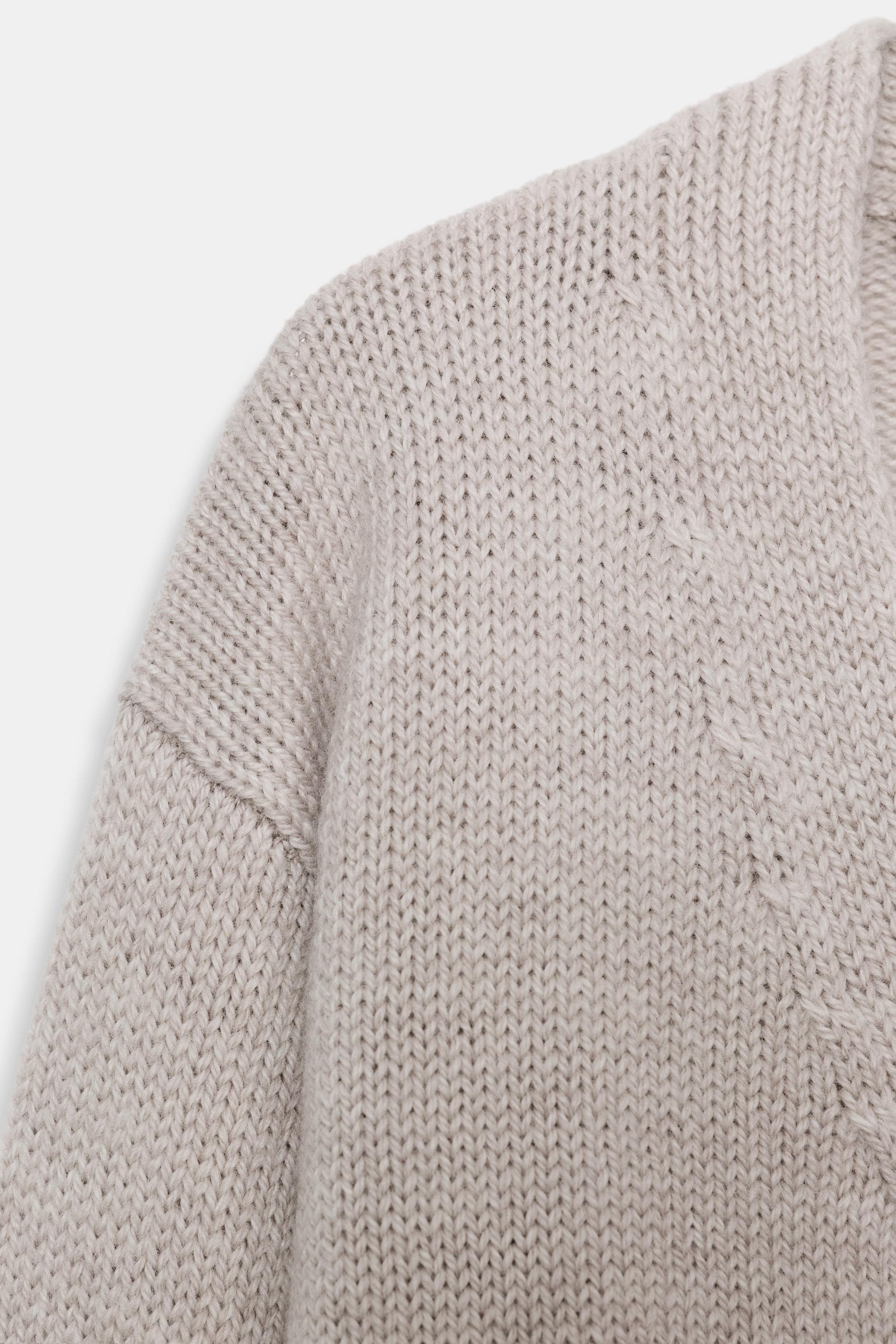 GILET 100 % LAINE COL EN V