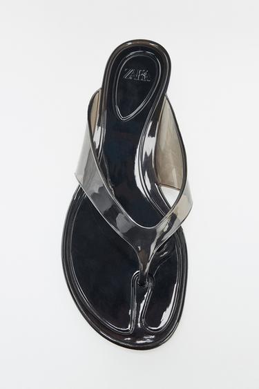 KITTEN-JELLY-SANDALETTE - Schwarz von Zara