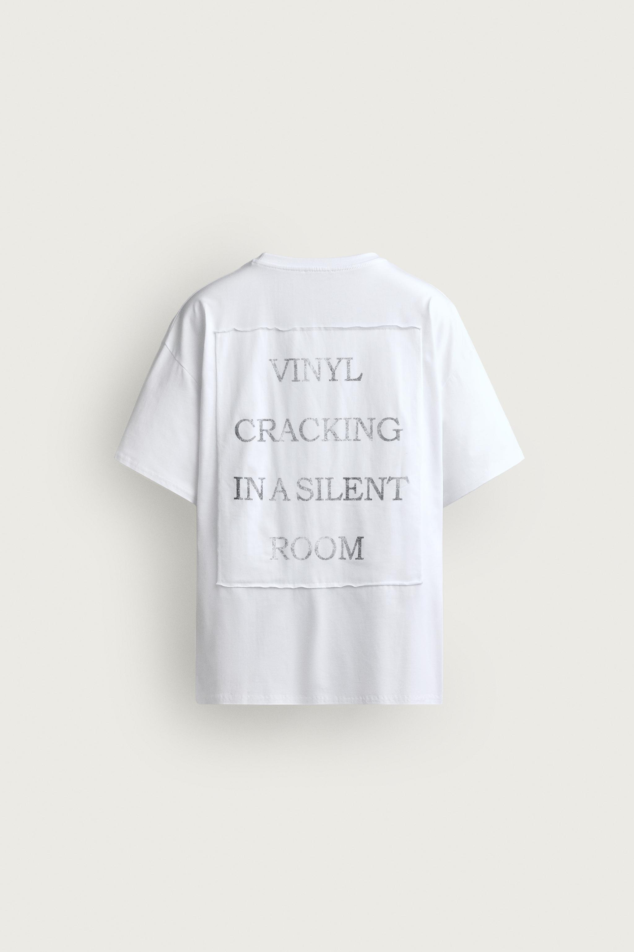 RELAXED FIT PRINTED PATCH T-SHIRT
