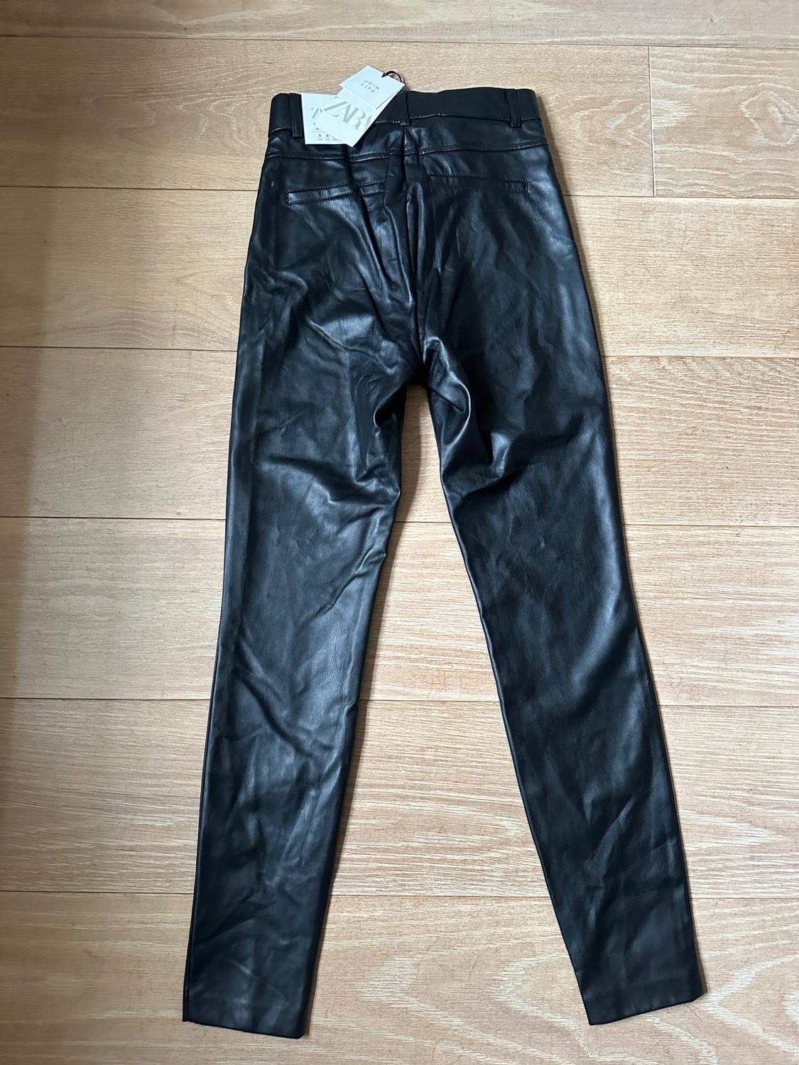 FAUX LEATHER LEGGINGS - Image 6
