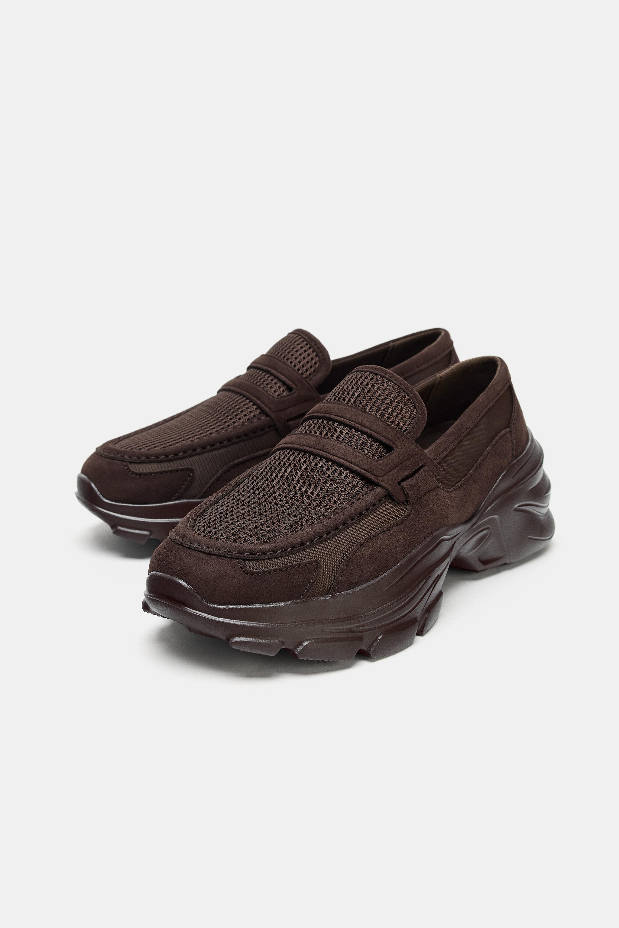zara プラットフォームローファー　36 23.4 zara プラットフォームローファー 36 23.4