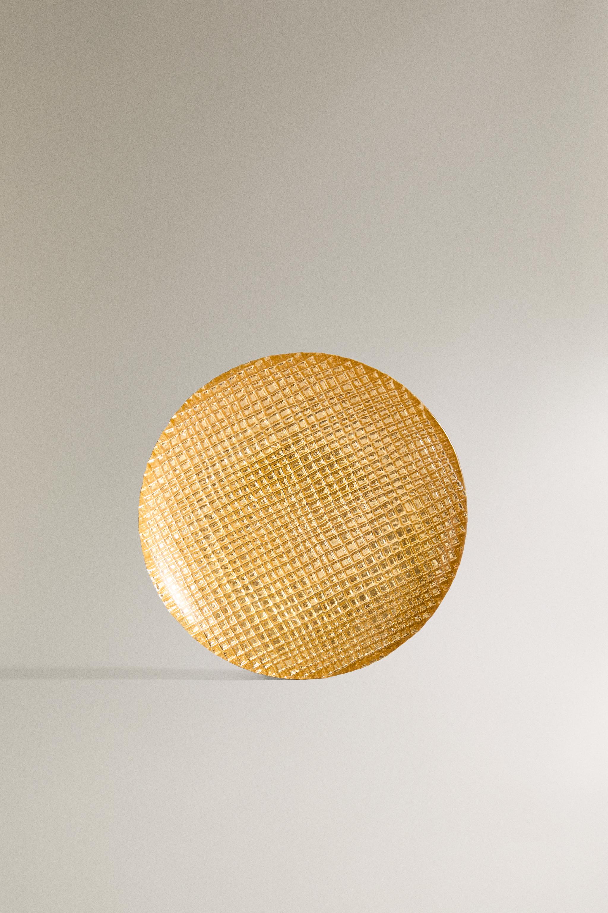 不規則なゴールドプレート - ゴールド | ZARA Japan / 日本