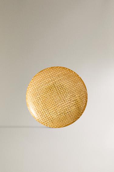 ZLATÝ NEPRAVIDELNÝ SKLENĚNÝ TALÍŘ - Zlatá od Zara - Obrázek 0