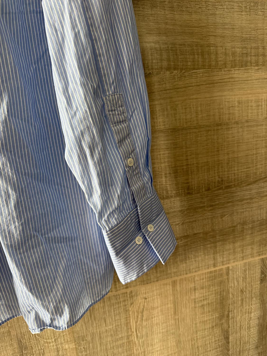 BIRD PRINT STRIPED SHIRT - Image 5