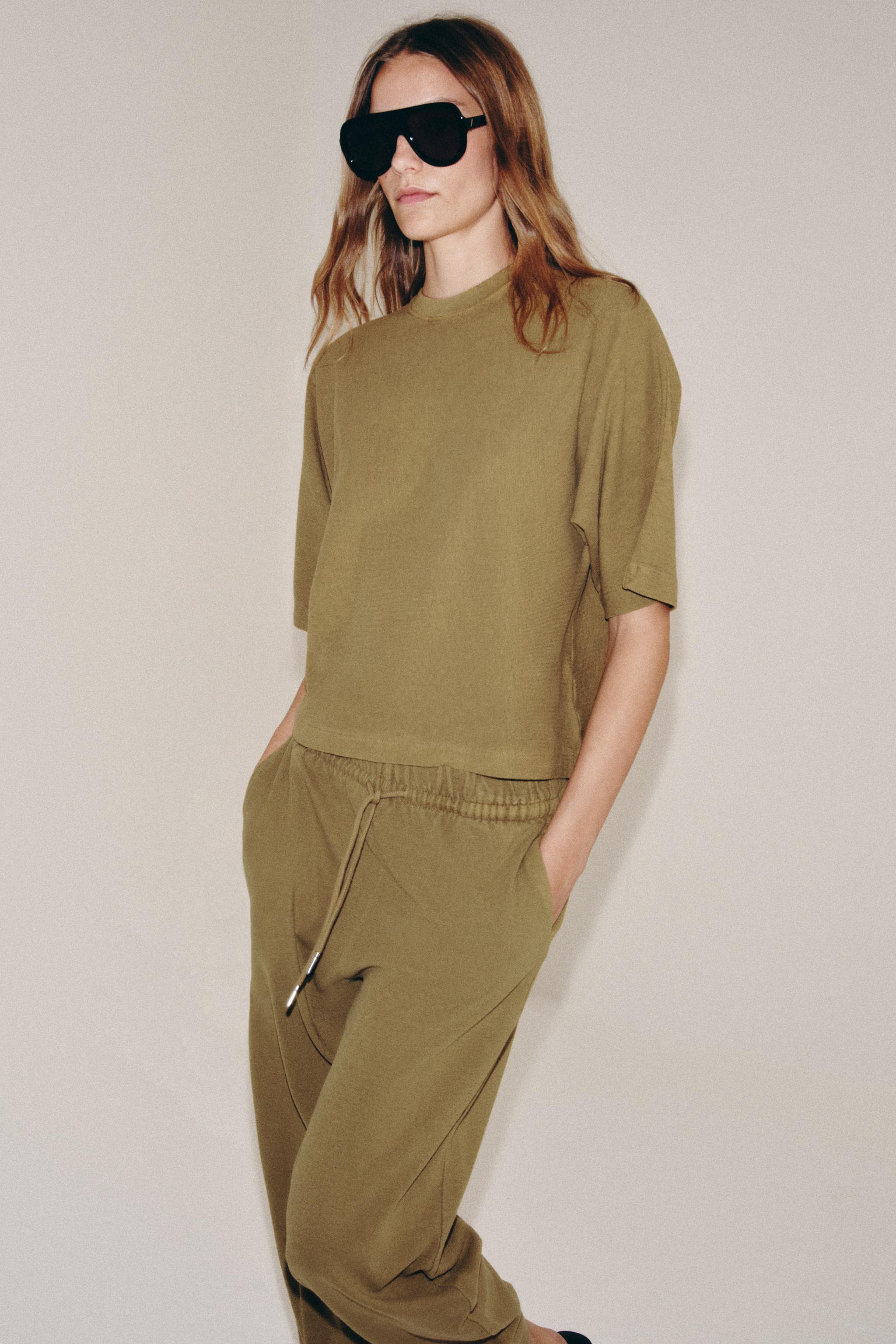 PANTALON EFFET DÉLAVÉ