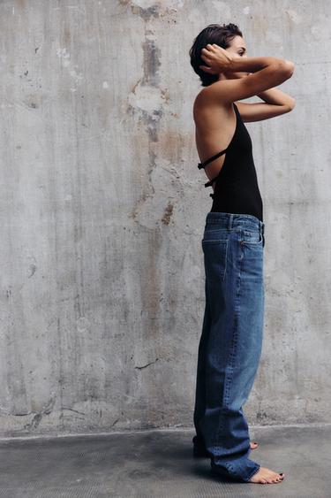 BODY HALTER LACETS - Noir de Zara - Image 0