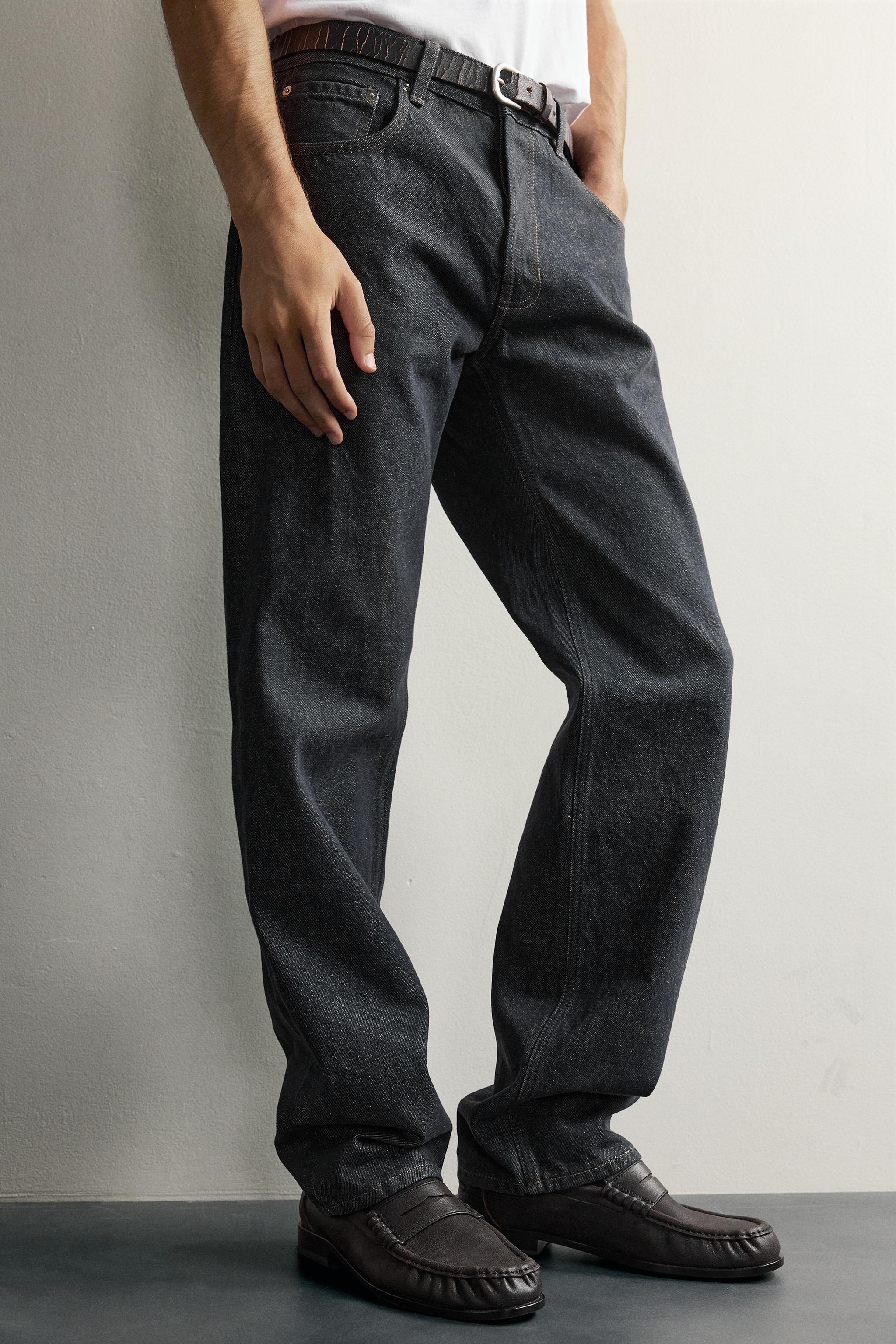 Zara DÜŞÜK BEL STRAIGHT FIT JEAN görsel 5