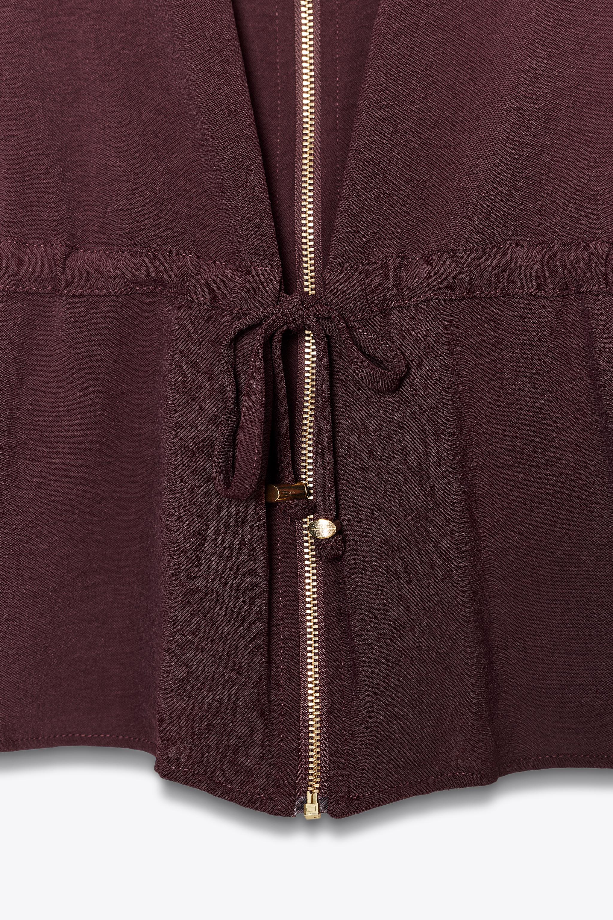 VESTE SAFARI CORDON