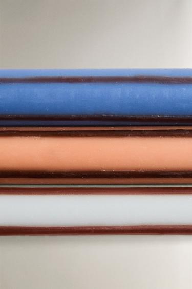 PACK OF LONG STRIPED CANDLES (PACK OF 3) - striped by Zara - Image 4