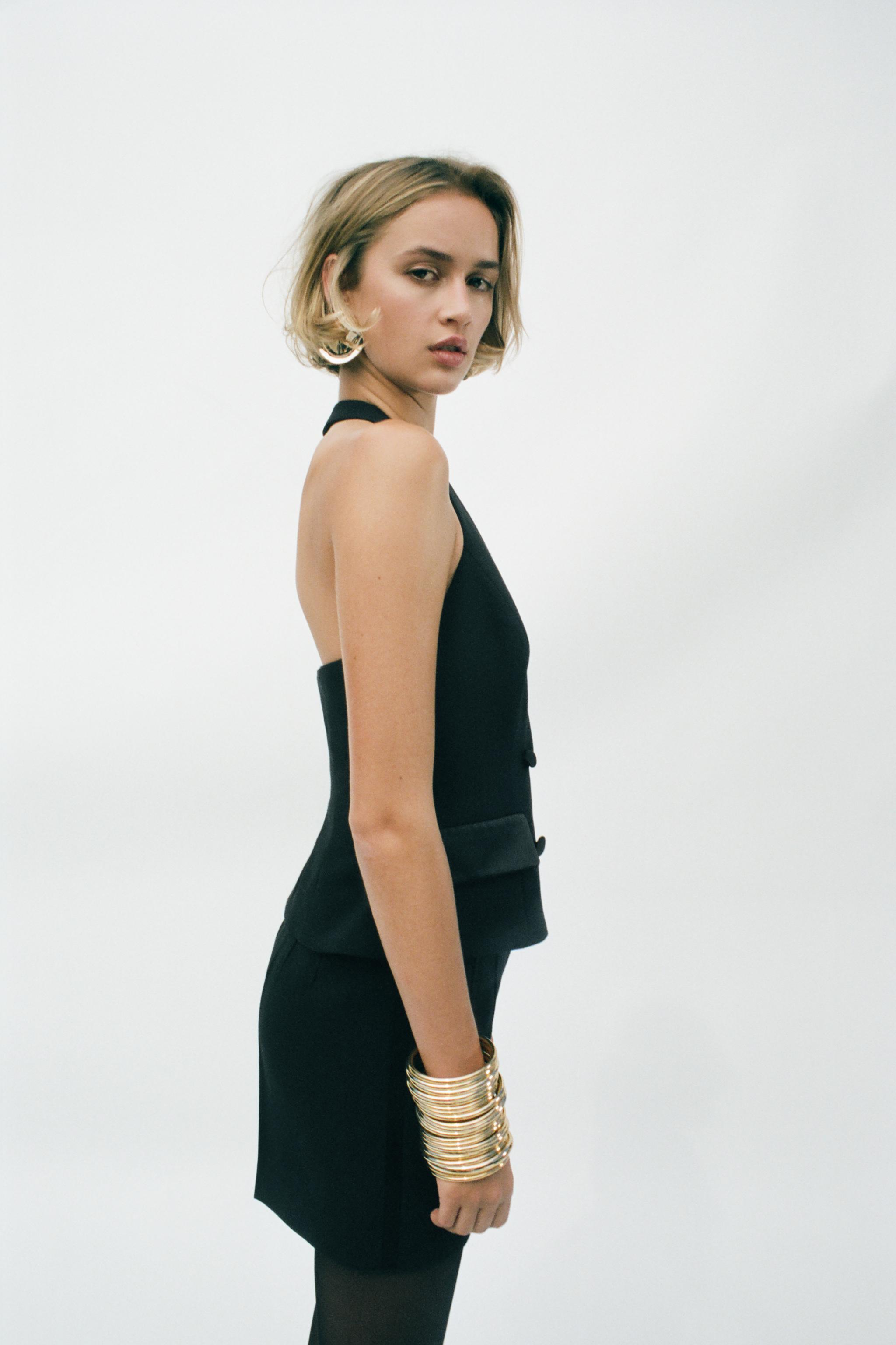 HALTER TUXEDO WAISTCOAT