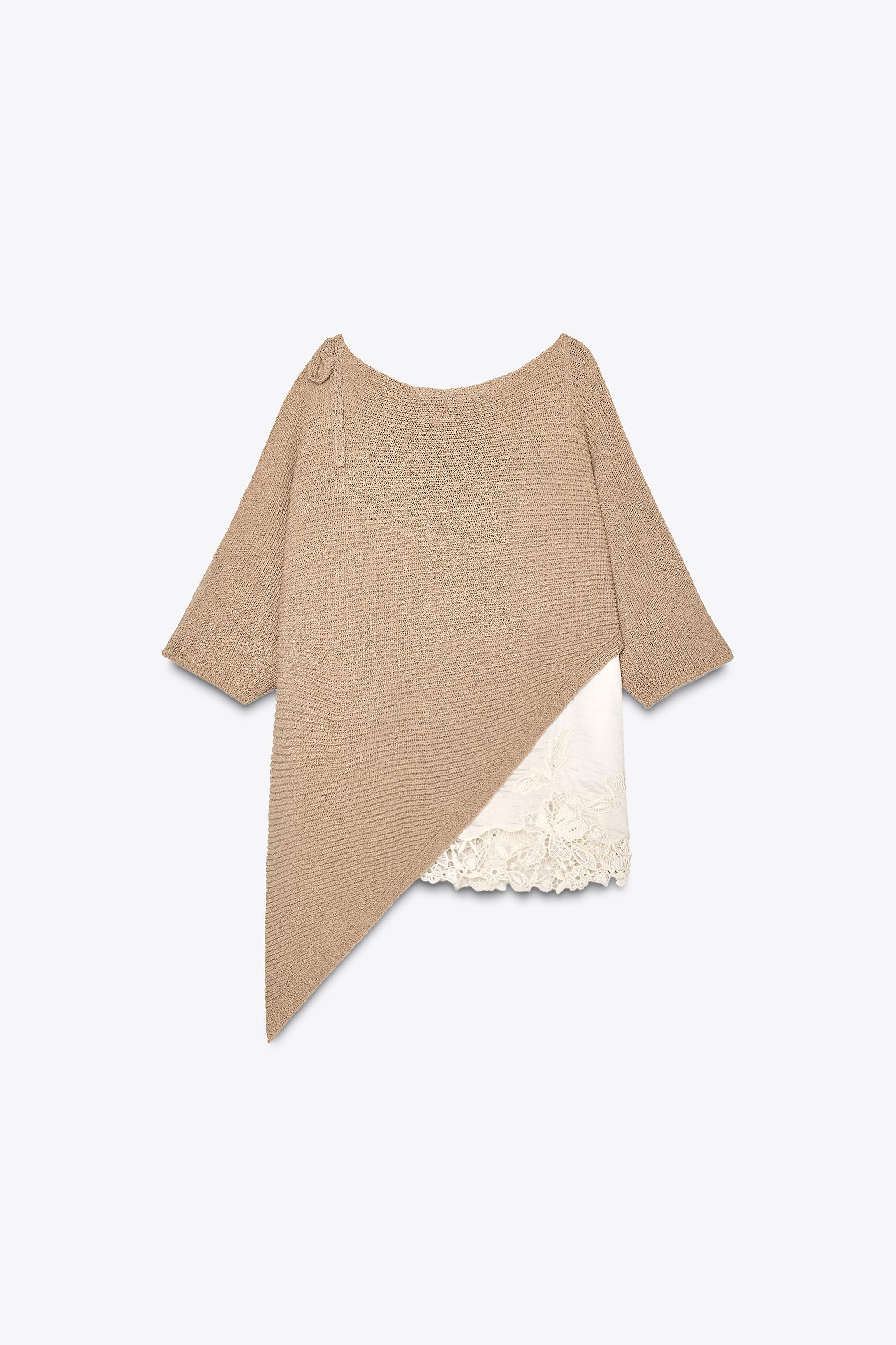 【ZARA】コンビニットワンピース サンド | 2756/017/711 ZARA】コンビニットワンピース サンド | 2756/017/711 (ZARA