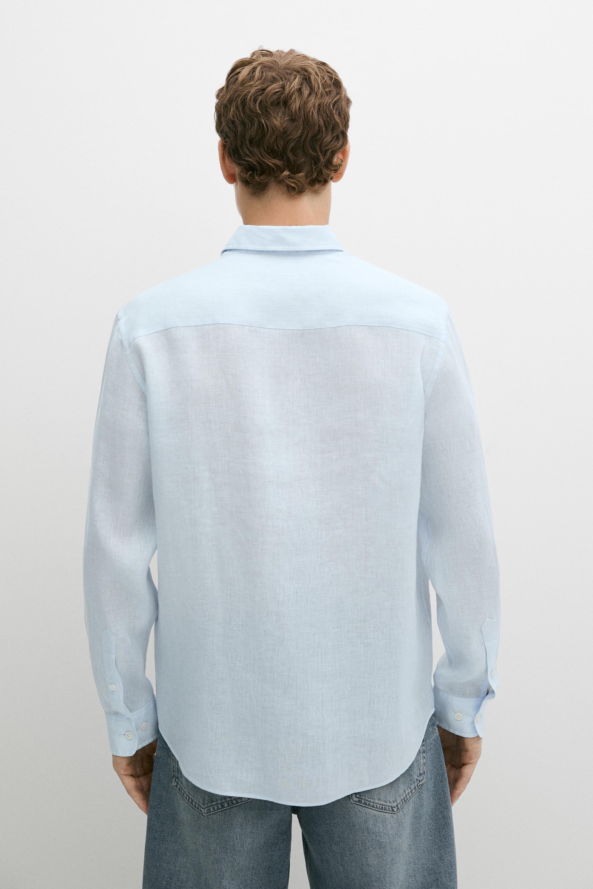 Chemise 100 % lin regular fit