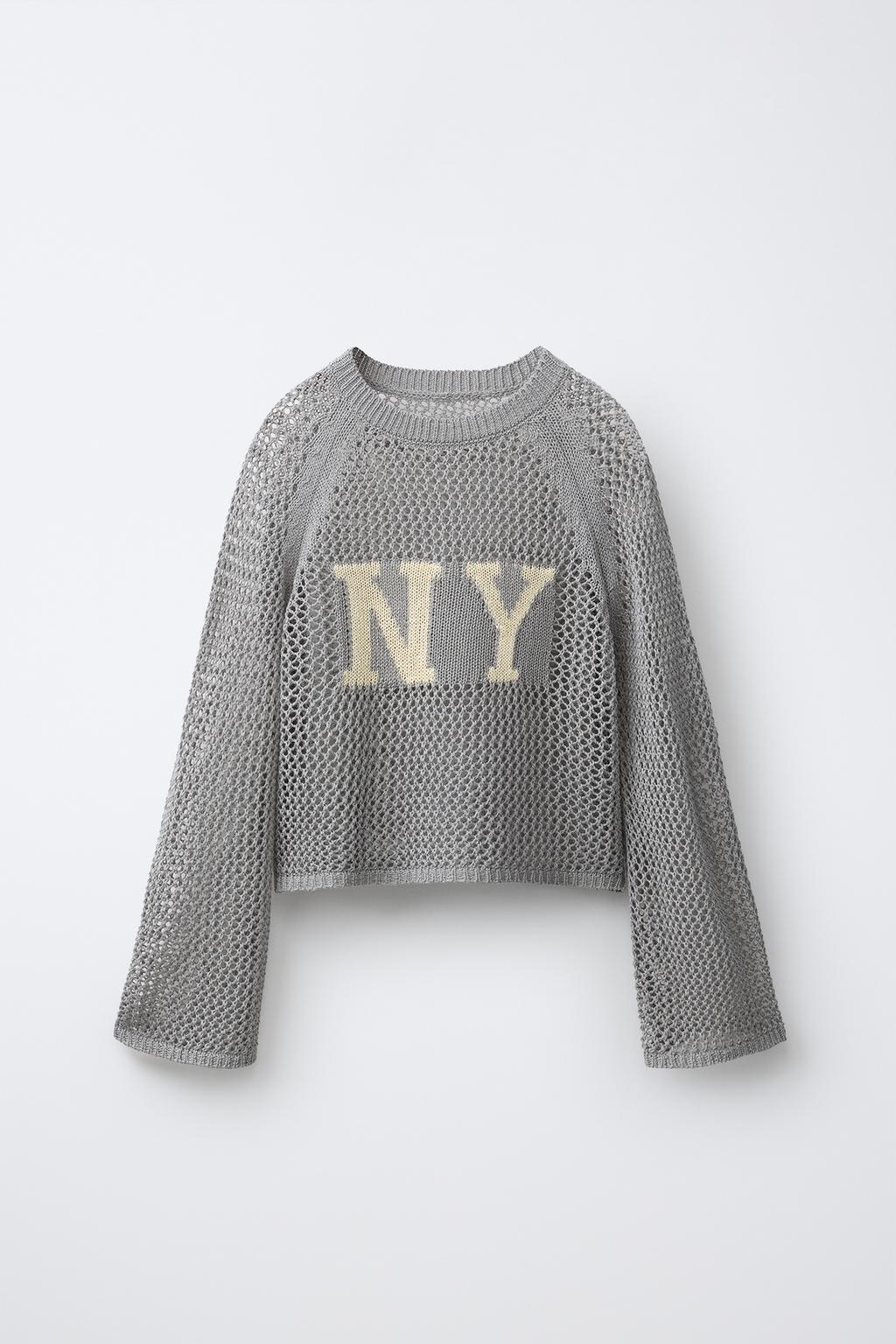 Zara Qırmızı mətnli jersey