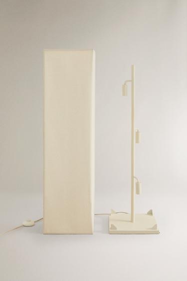 LAMPE CUBE PIED - Blanc de Zara - Image 4