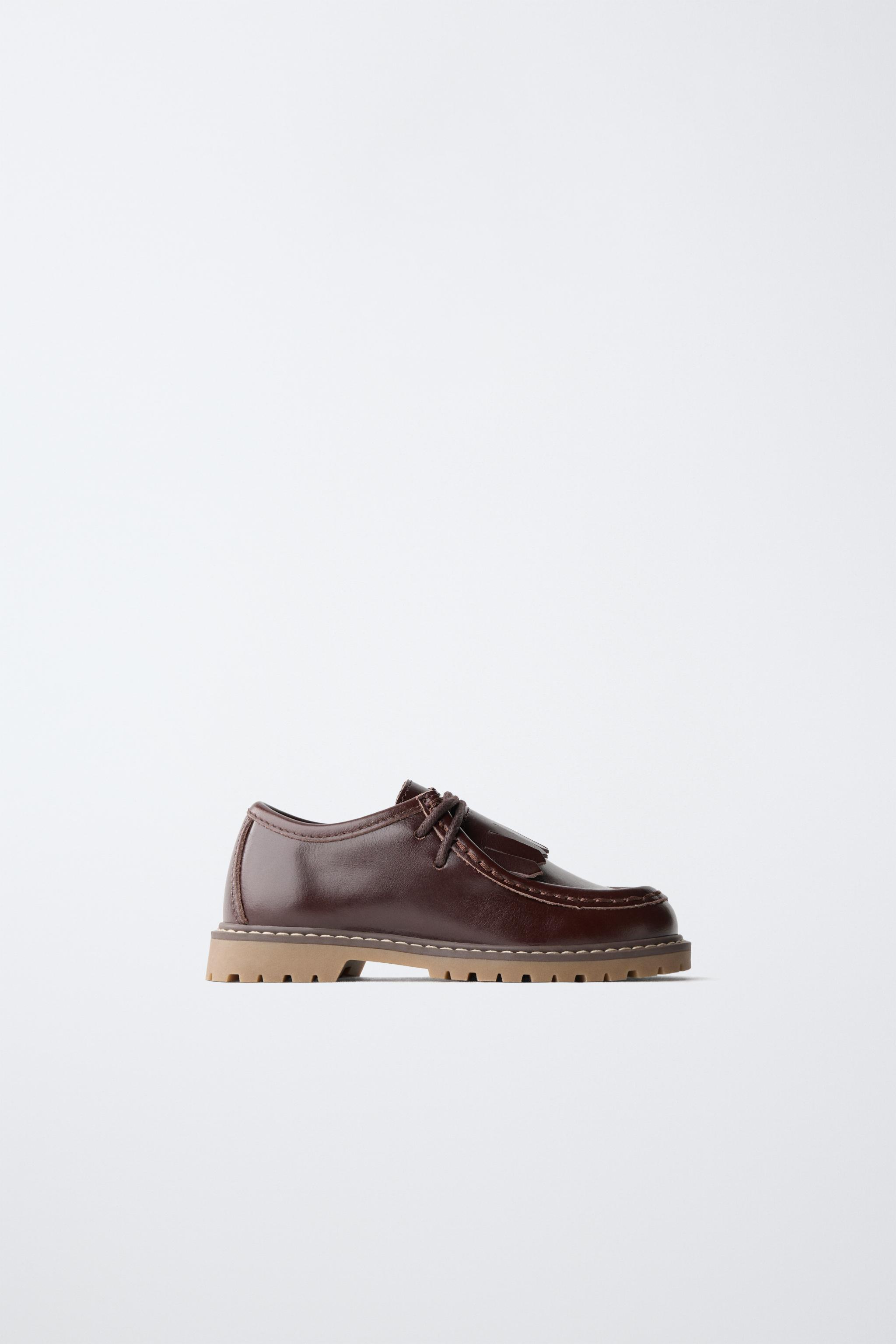 ZAPATO FLECOS PIEL