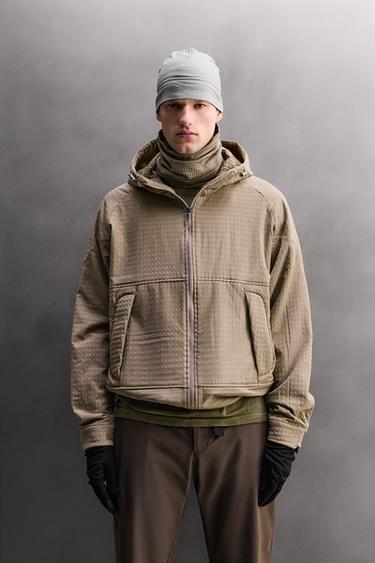 TECHNICAL FLEECE SWEATSHIRT - camel by Zara