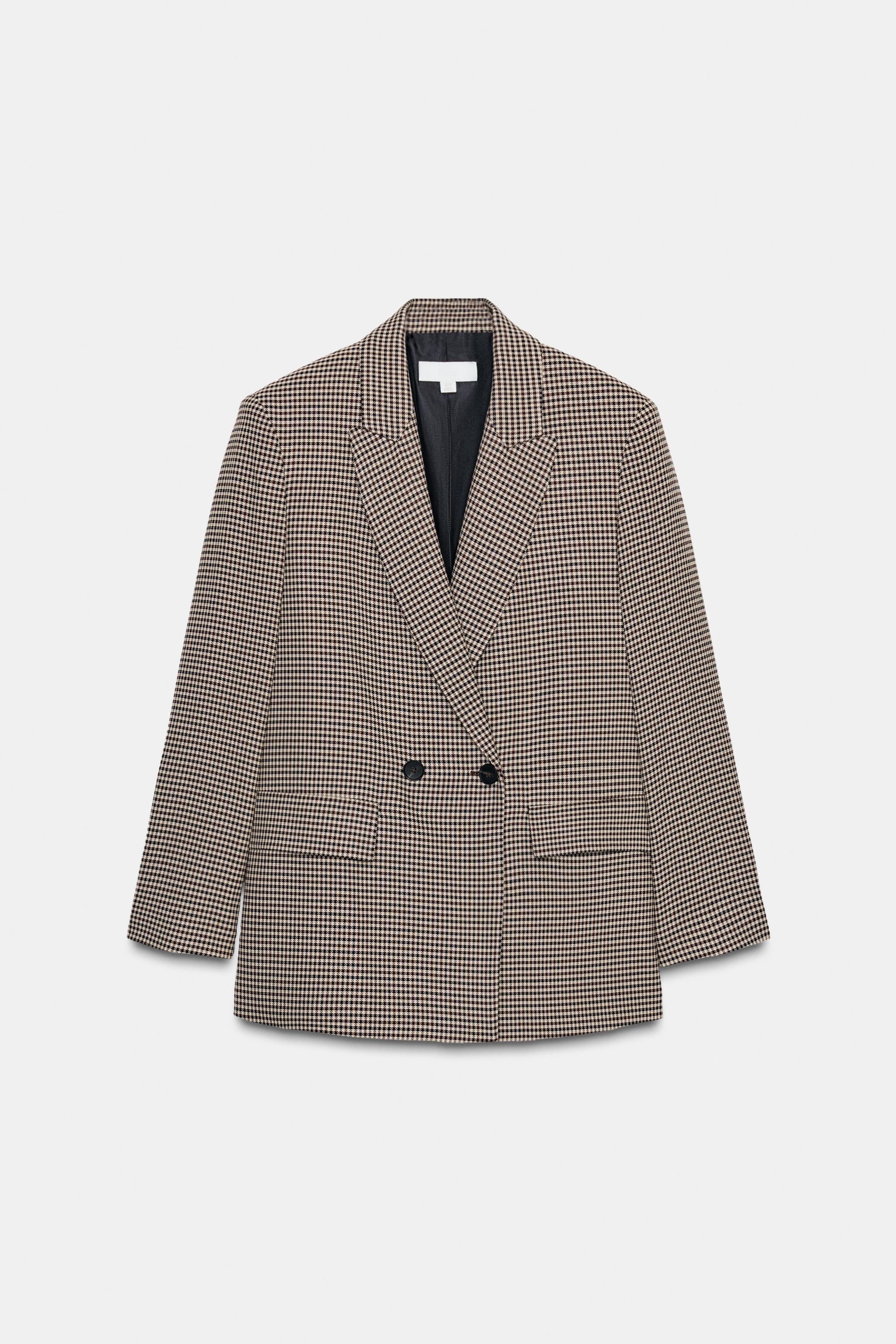 VESTE OVERSIZE À BOUTONNAGE CROISÉ