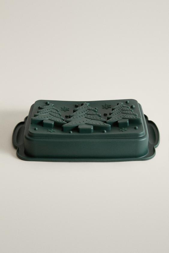 SILICONE CHRISTMAS TREE MOULD - Duck green by Zara - Image 0
