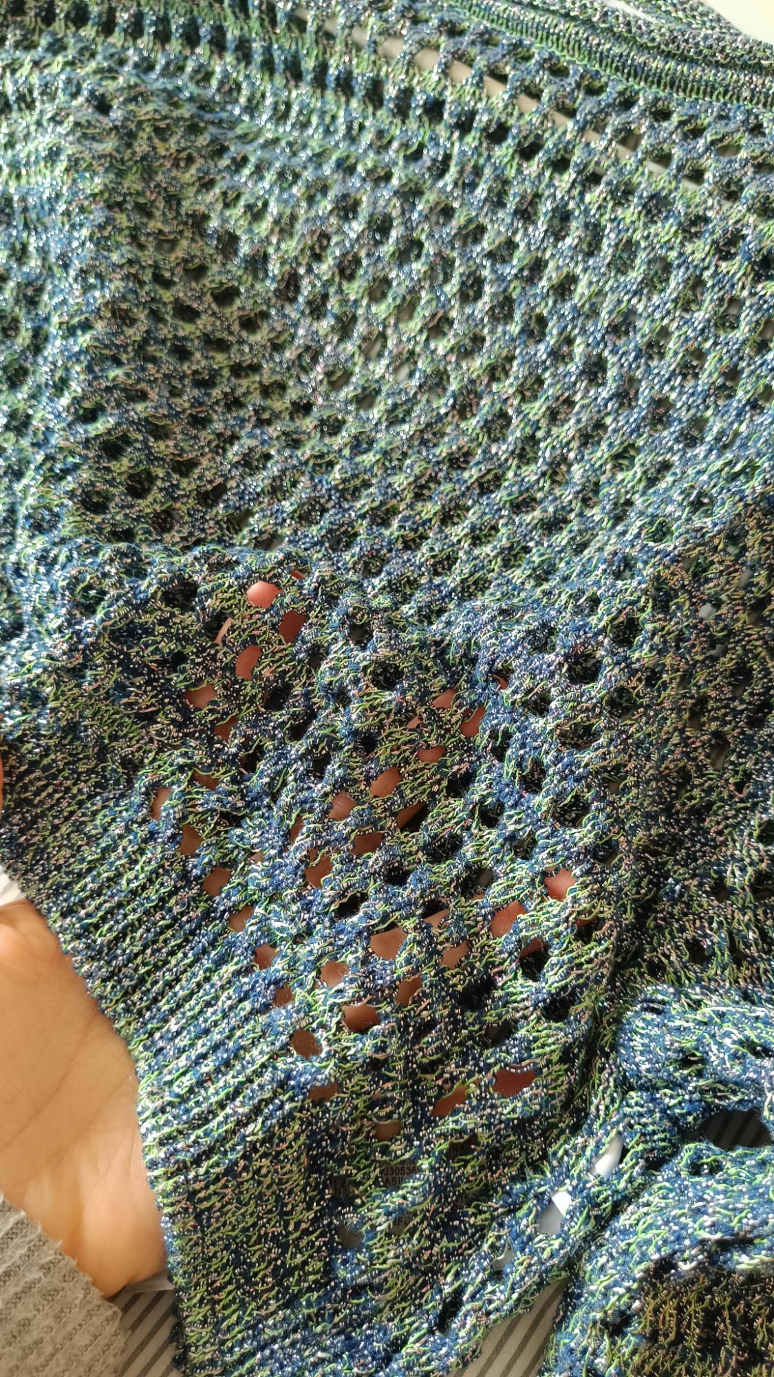 KNIT CROP TOP WITH METALLIC THREAD - Image 7