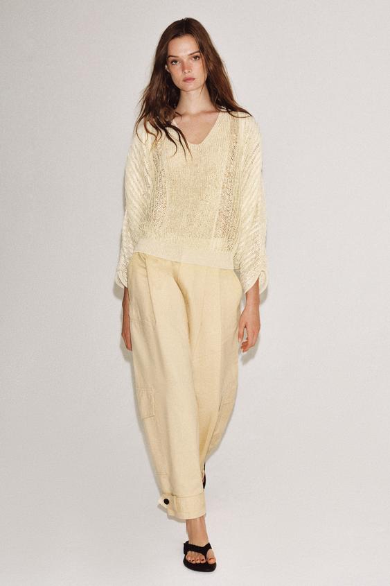 OPEN KNIT JACKET from Zara - $59.90