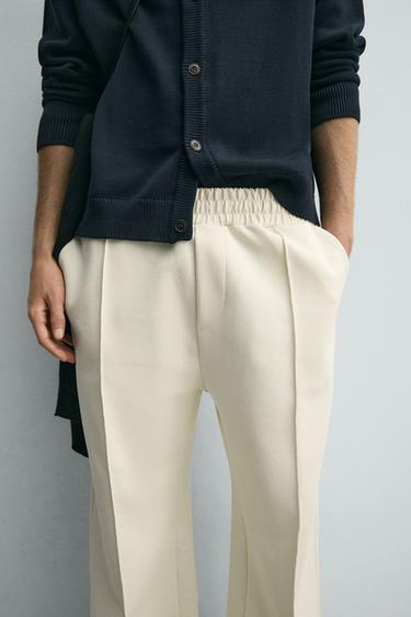 TECHNICAL SEAM JOGGERS - Ecru by Zara - Image 4