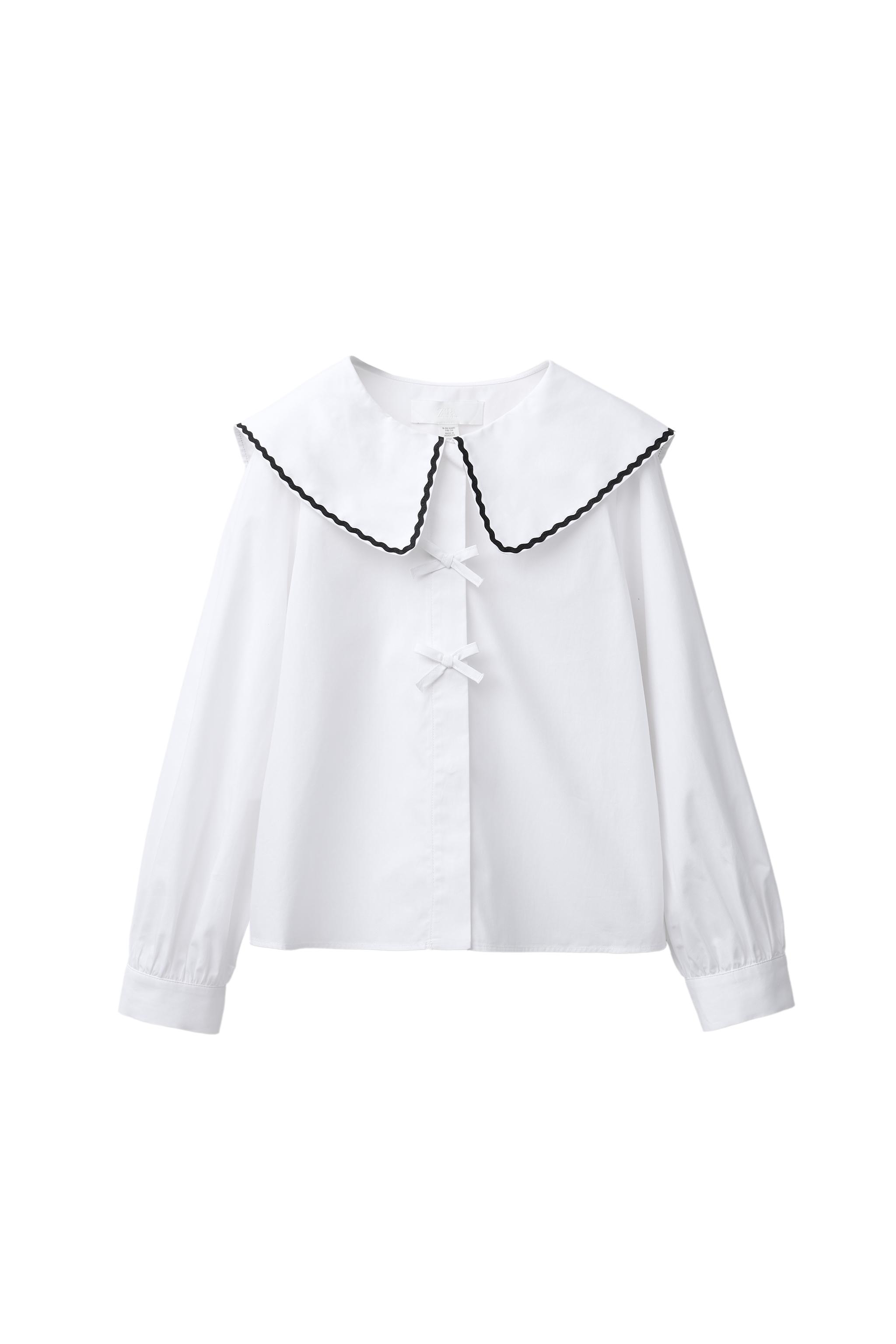 PETERPAN COLLAR SHIRT フリル襟シャツ PETERPAN COLLAR SHIRT フリル襟シャツ つけ 襟 フリル