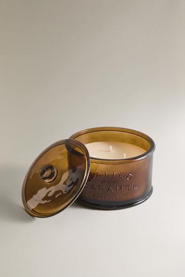 (700 G) BOUGIE PARFUMÉE SALTED CARAMEL - Crème de Zara - Image 2