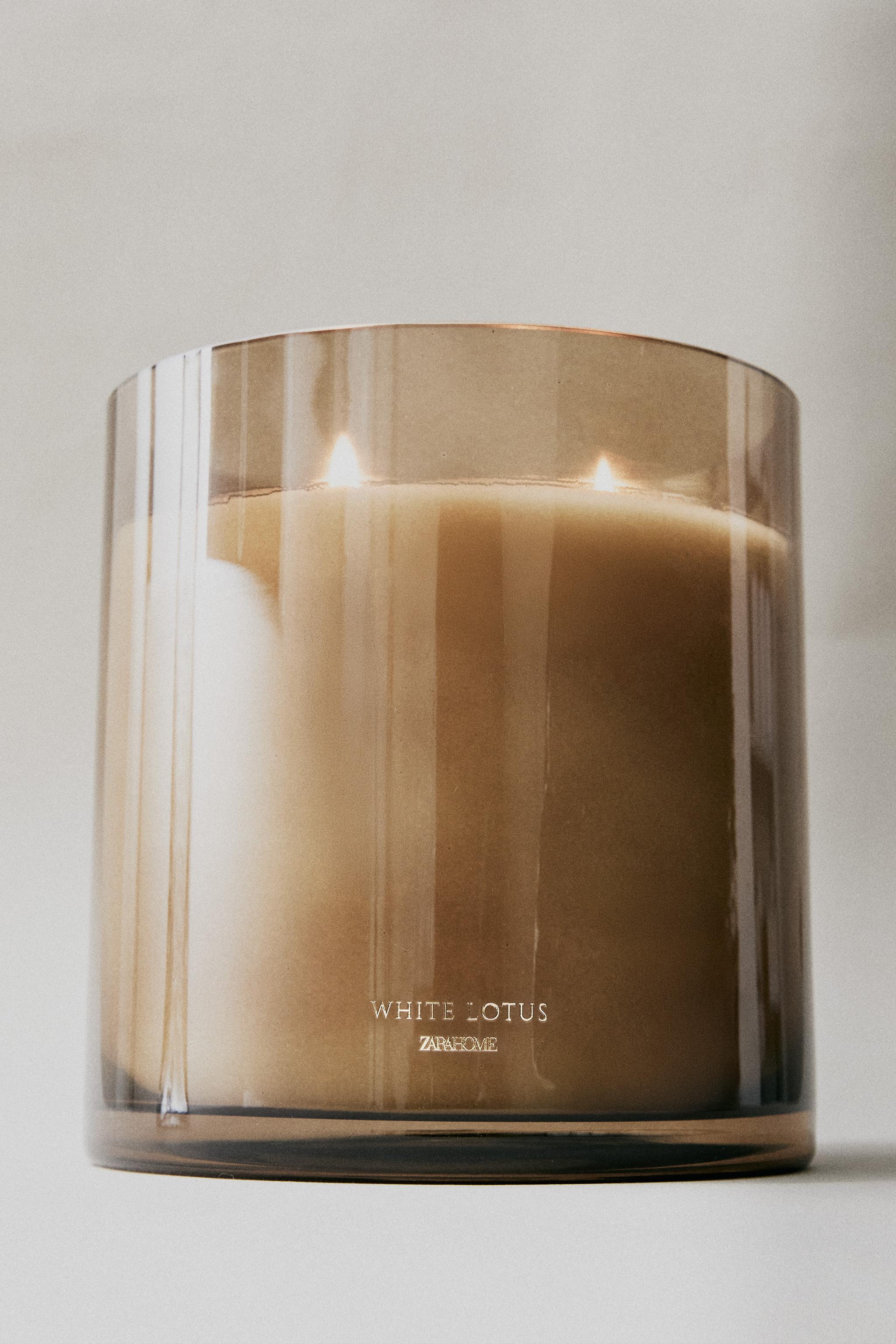 (2 KG) WHITE LOTUS SCENTED CANDLE