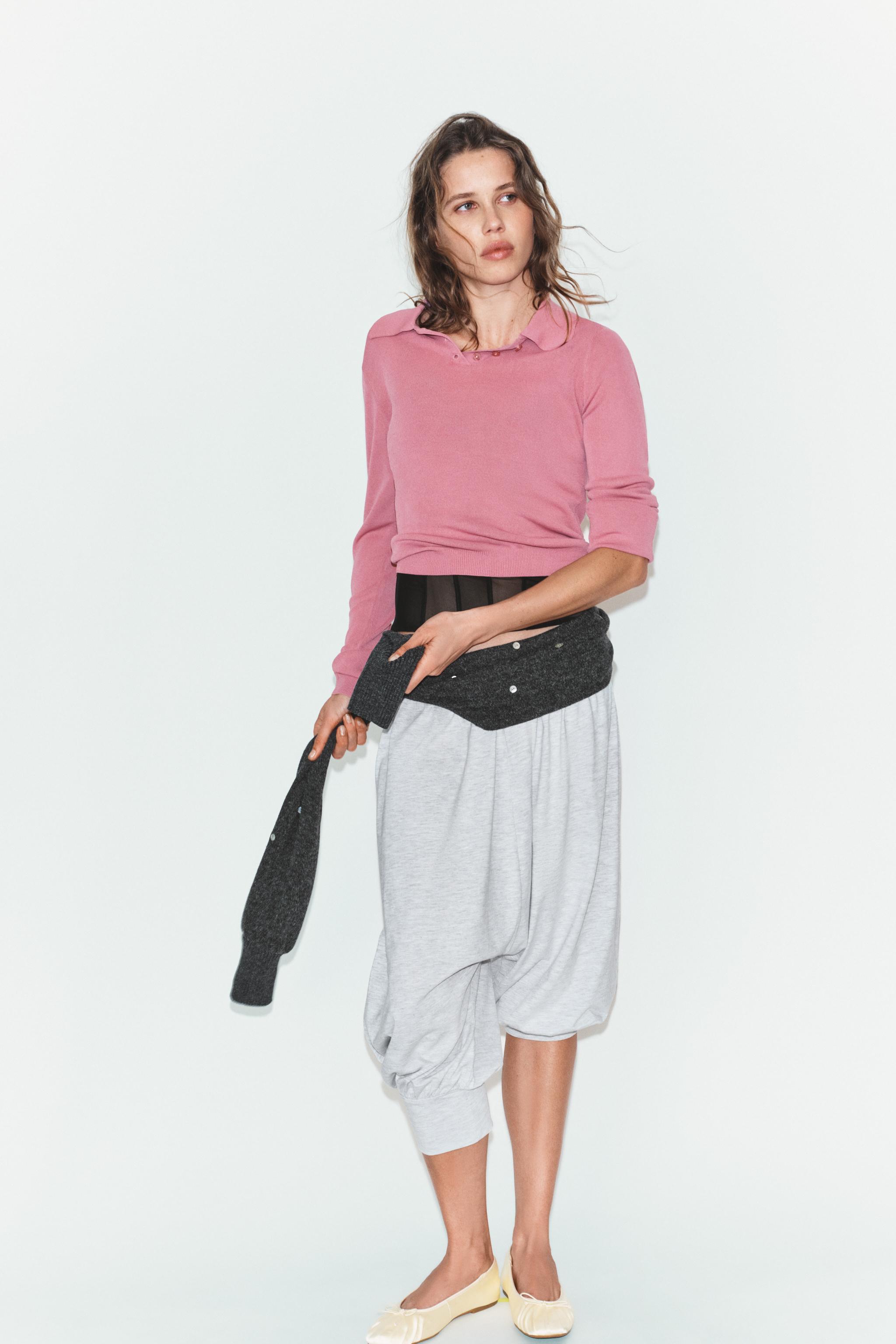 PLAIN KNIT POLO SHIRT