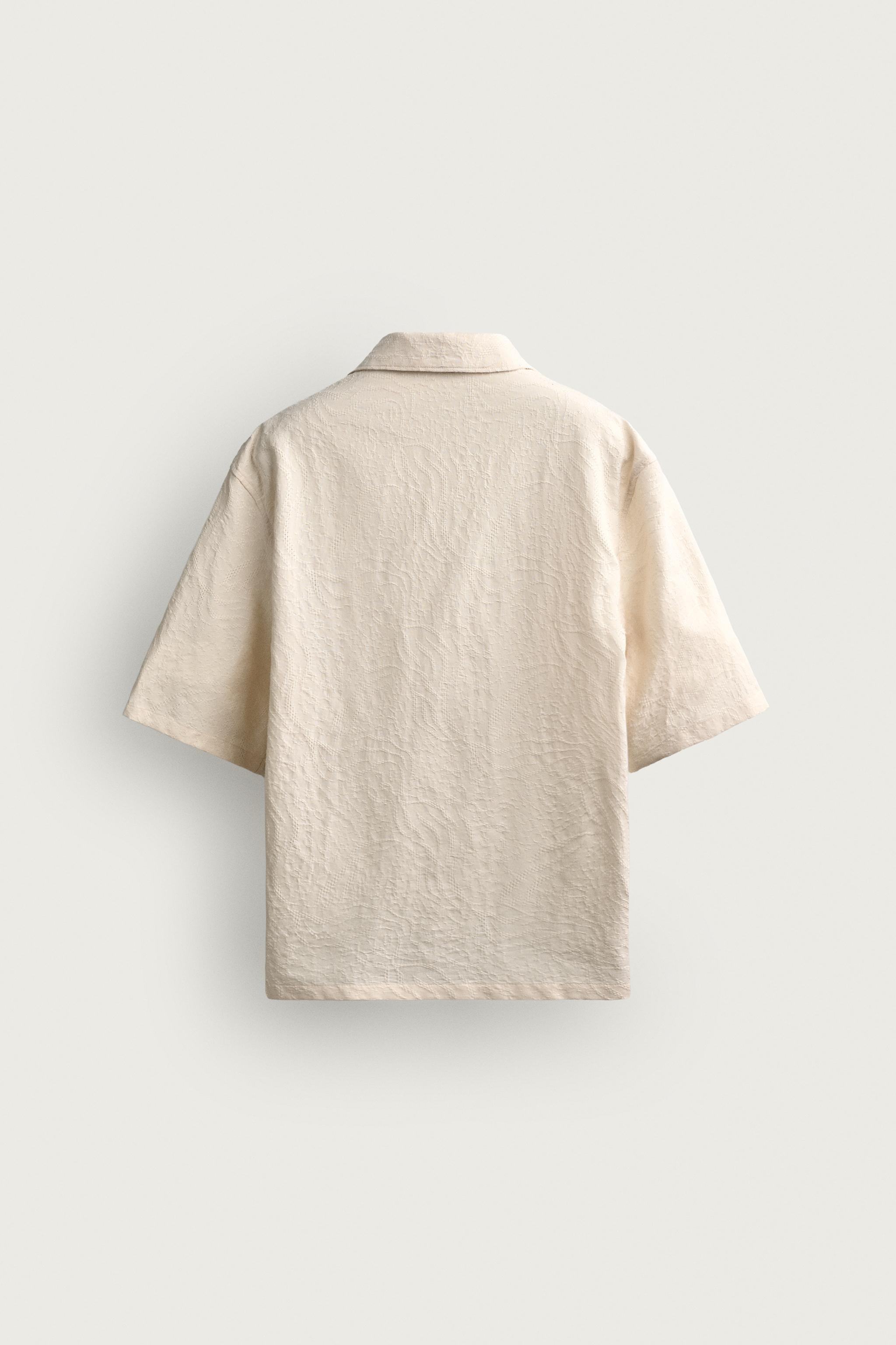 CHEMISE POLO RELAXED FIT JACQUARD