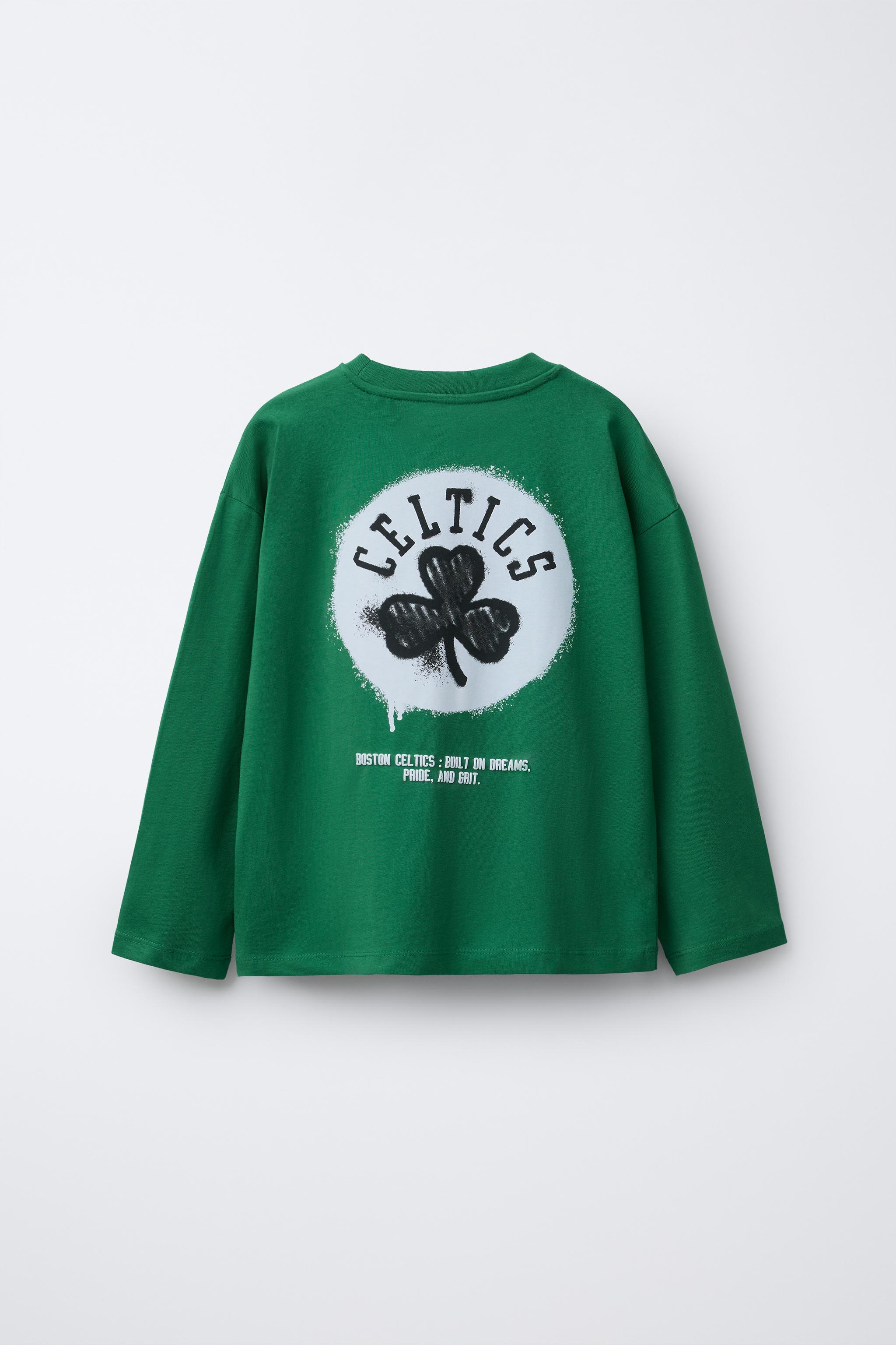 CELTICS NBA T-SHIRT - Green | ZARA United States