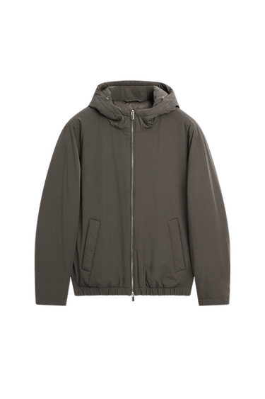 Lightweight hooded down jacket — 205 1