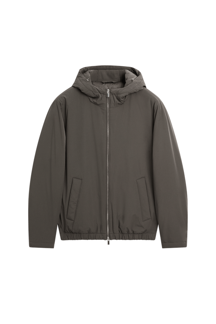 Lightweight hooded down jacket — 205