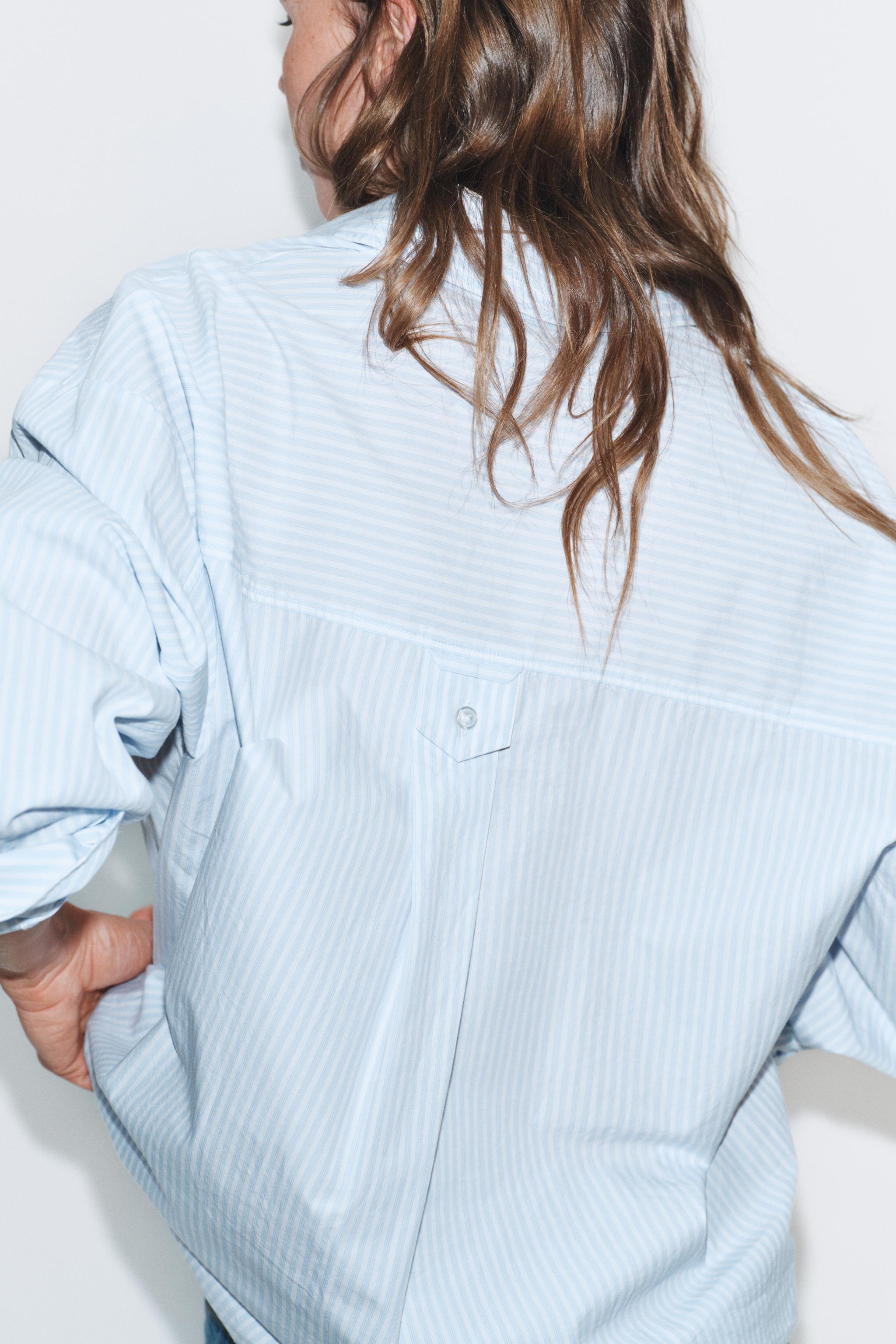 OVERSIZED POPLIN SHIRT