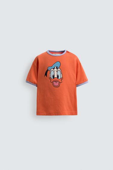 9-18 MONTHS / HARRY LAMBERT FOR ZARA X DISNEY GRAPHIC T-SHIRT - Red by Zara