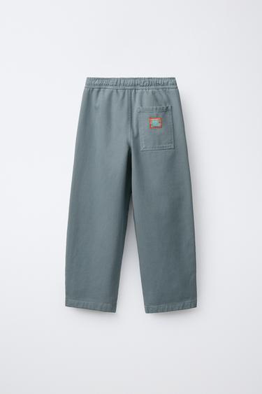 balloon SEAM TROUSERS - Blue by Zara - Image 1