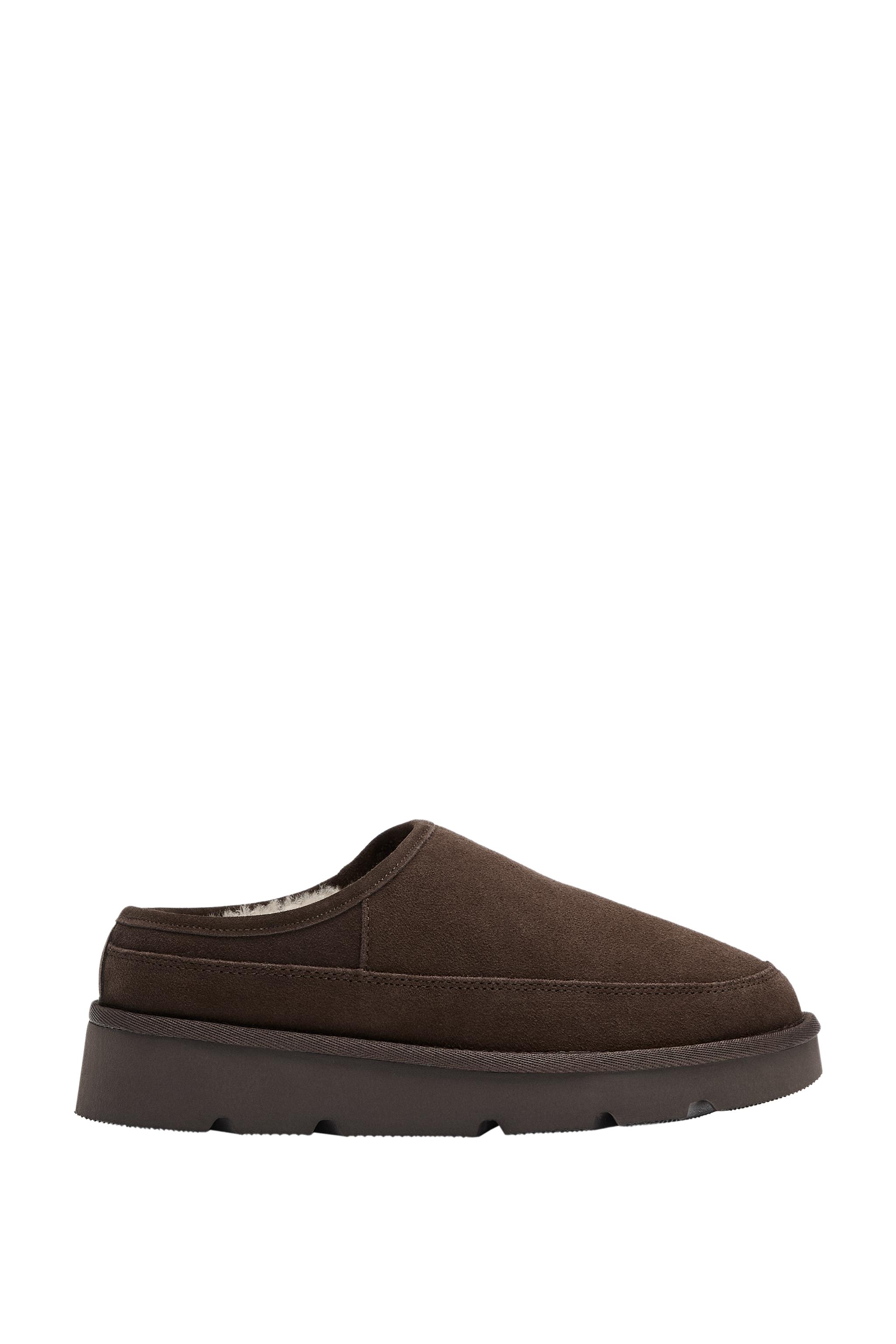 MULE PIEL INTERIOR EFECTO BORREGUITO