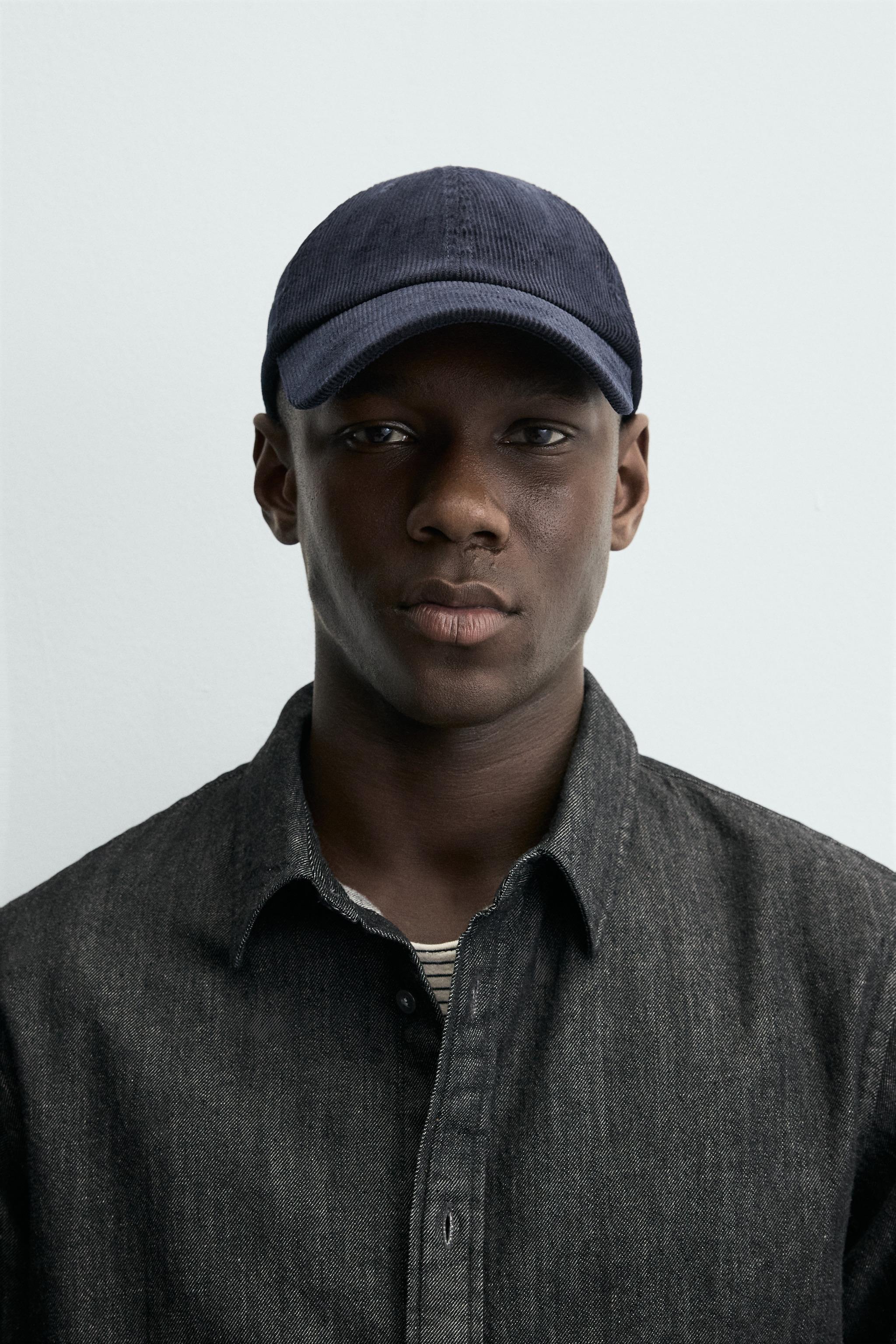 CASQUETTE EN VELOURS CÔTEL