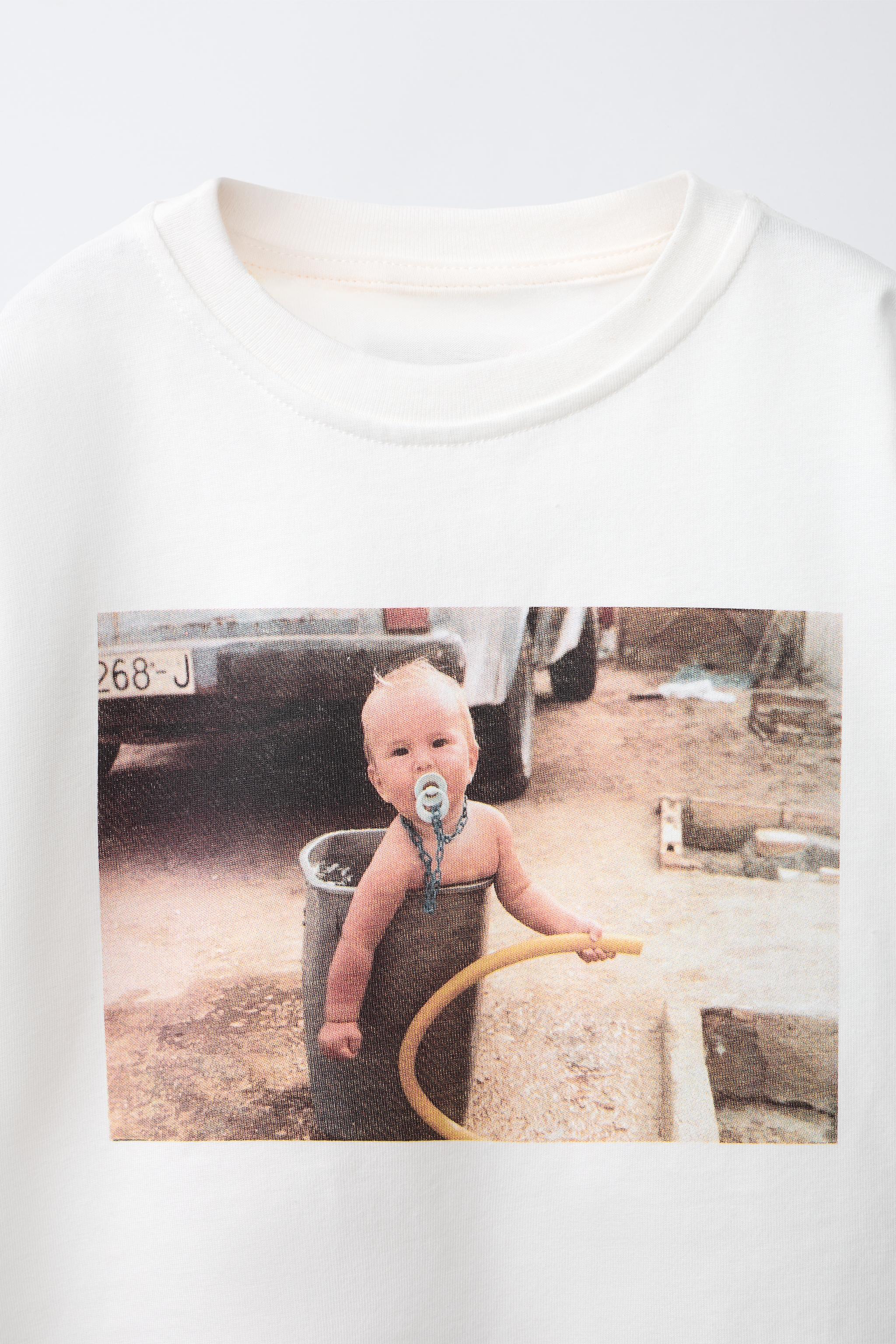 Детские футболки Zara PUKAS SURF PHOTOGRAPHY T-SHIRT — фото 4