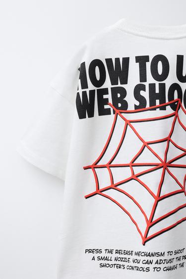 SPIDER-MAN © MARVEL T-SHIRT - White by Zara - Image 3