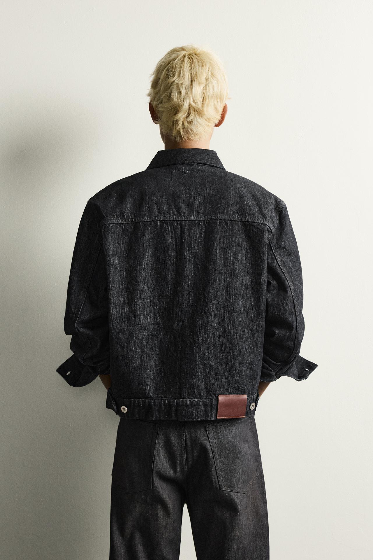 BASIC DENIM JACKET — Indigo