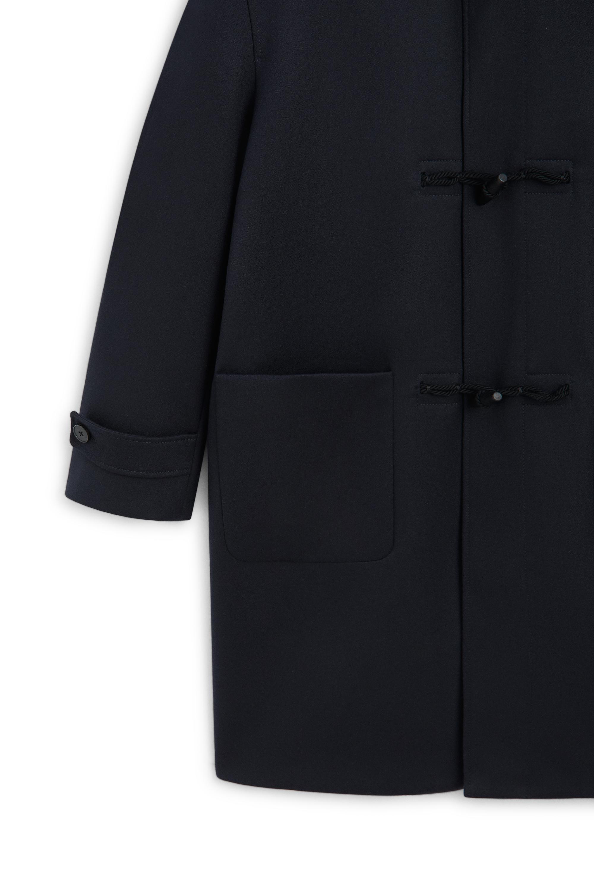 Mid-length coat with toggle detail - LIMITED EDITION