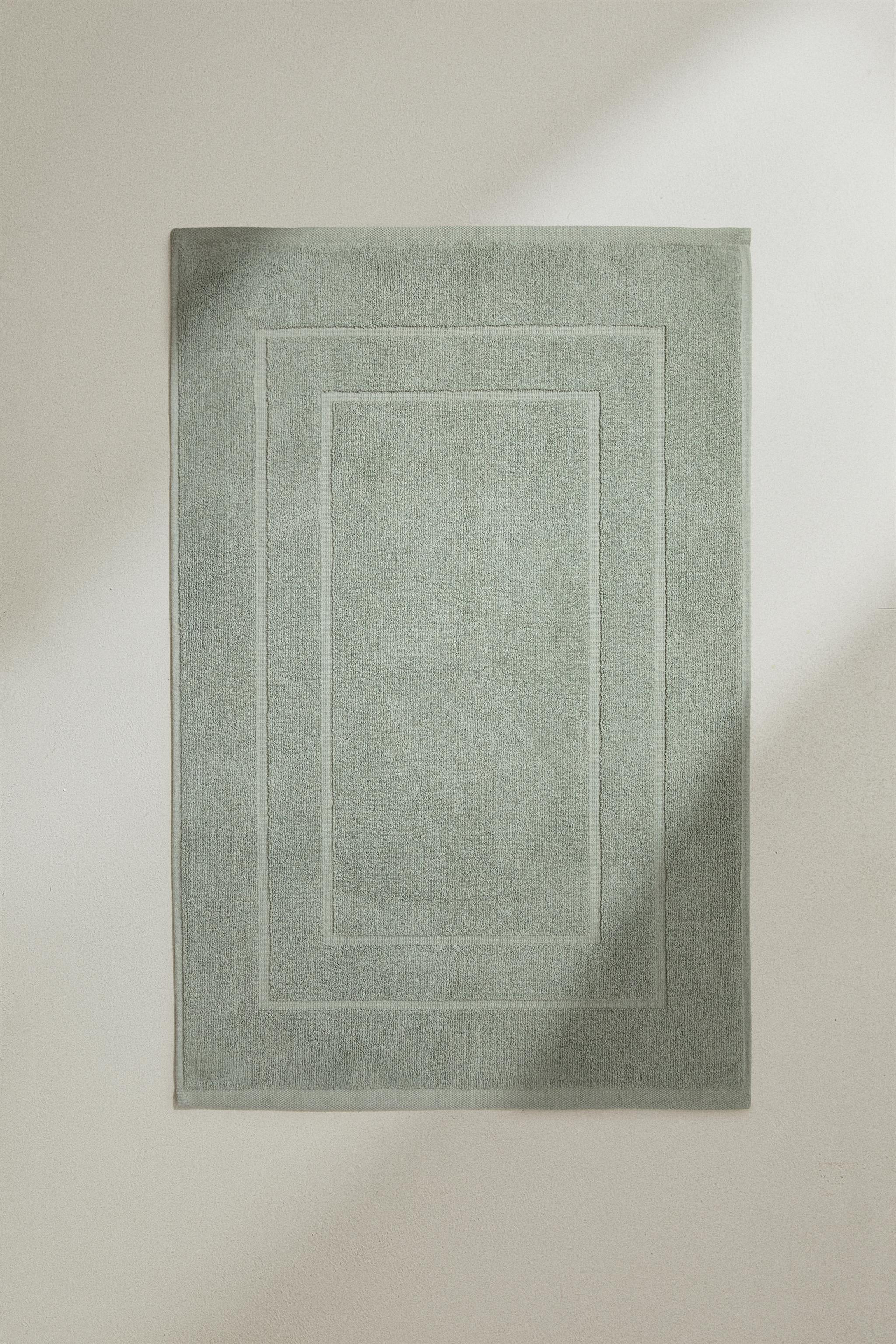 NON-SLIP COTTON BATH MAT