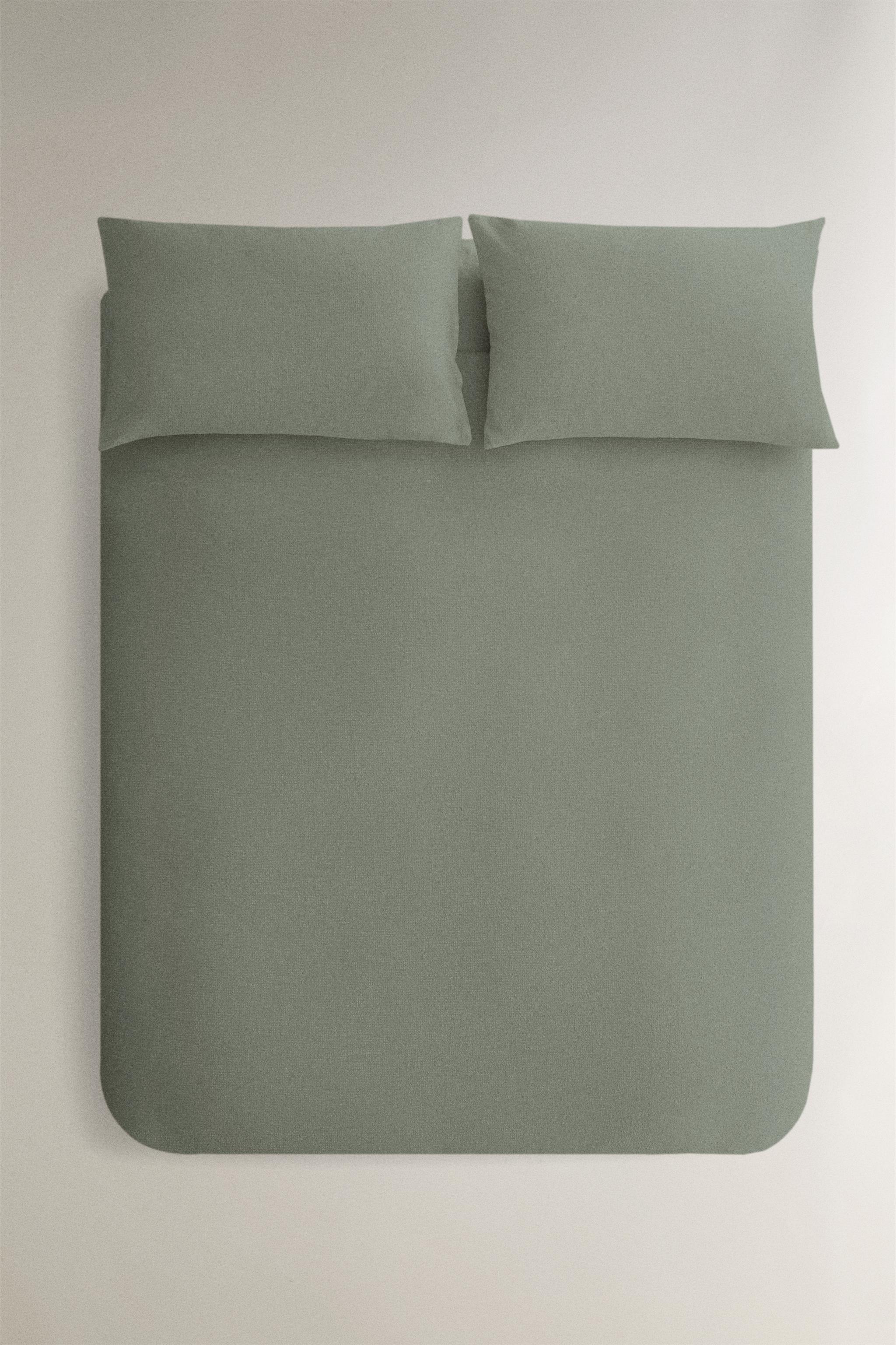 HOUSSE DE COUETTE EN COTON TEXTURÉ