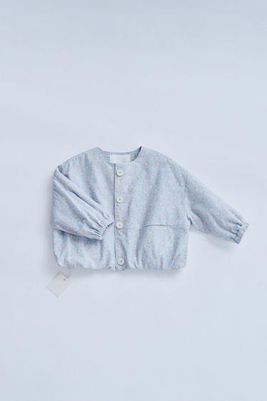 ZARA TIMELESS - FLORAL PRINT JACKET - Light blue by Zara - Image 0